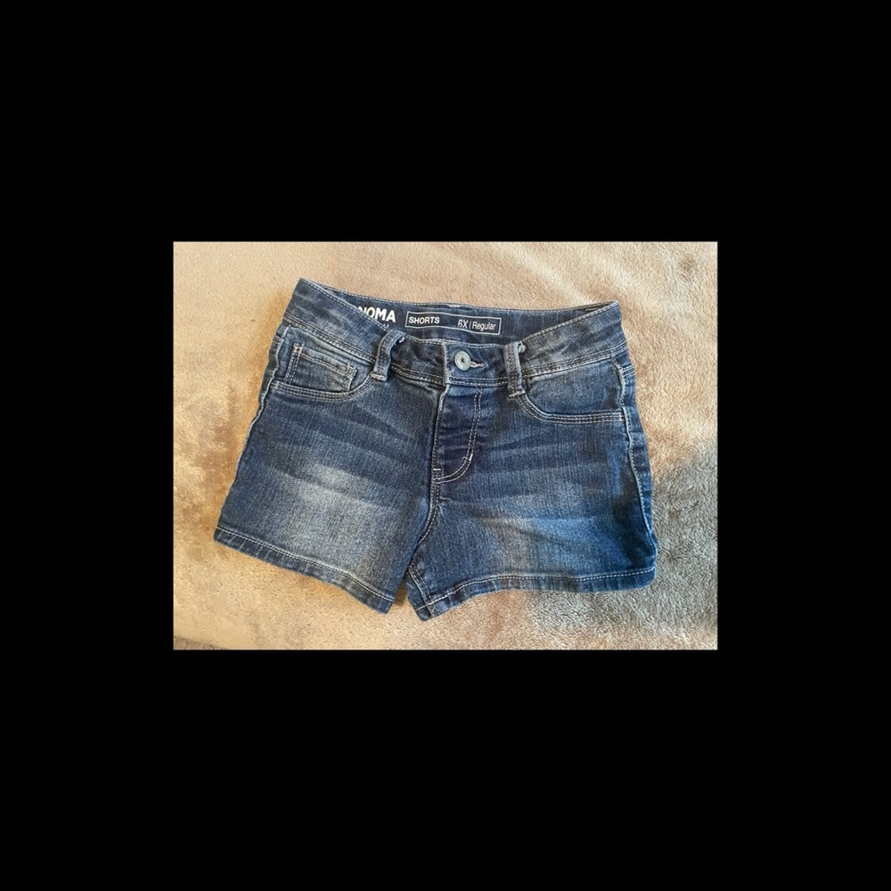 Little Girl Denim Shorts